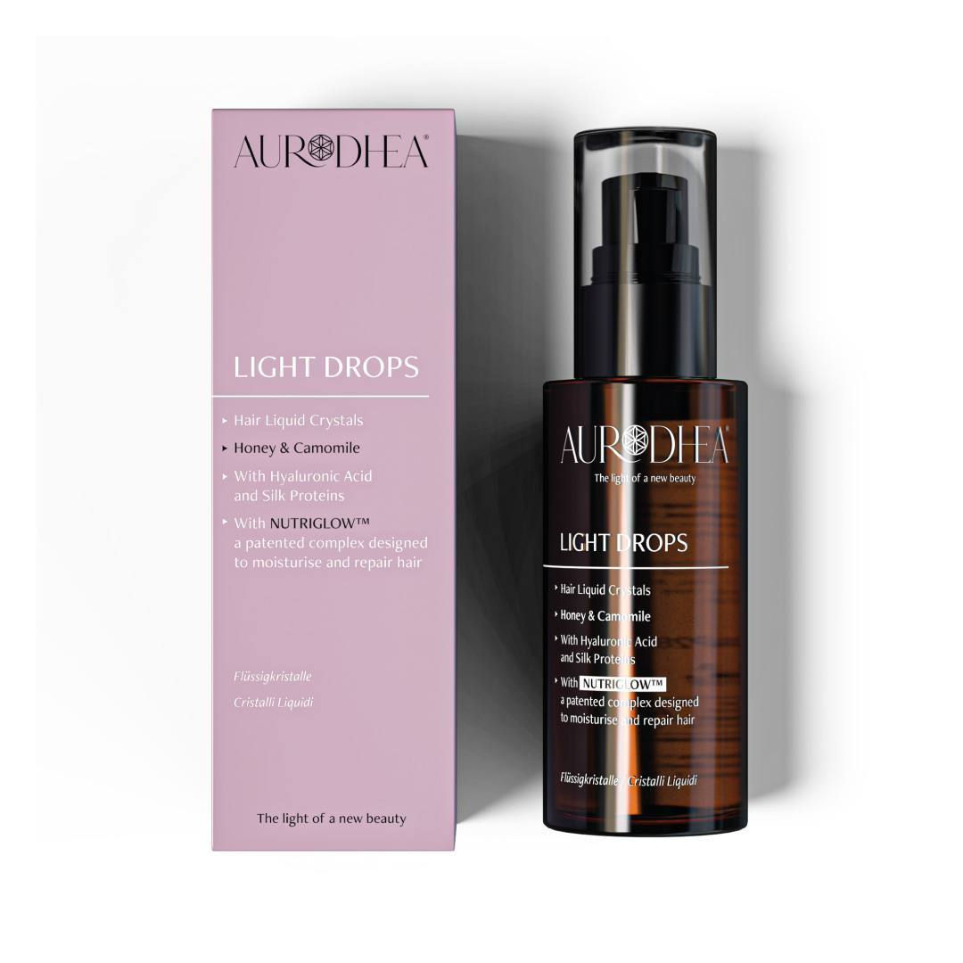 LIGHT DROPS 'Honey & Camomile' Cristalli liquidi per capelli