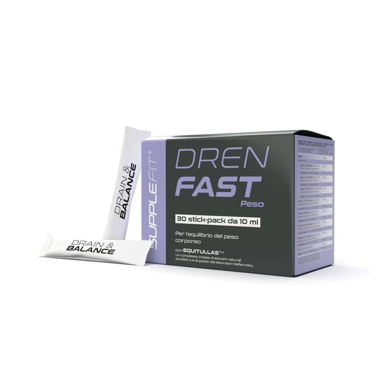 DREN FAST Per l'equilibrio del peso corporeo con Equitullas™