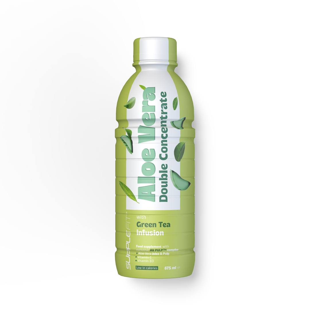 ALOE VERA succo e polpa con Tè Verde