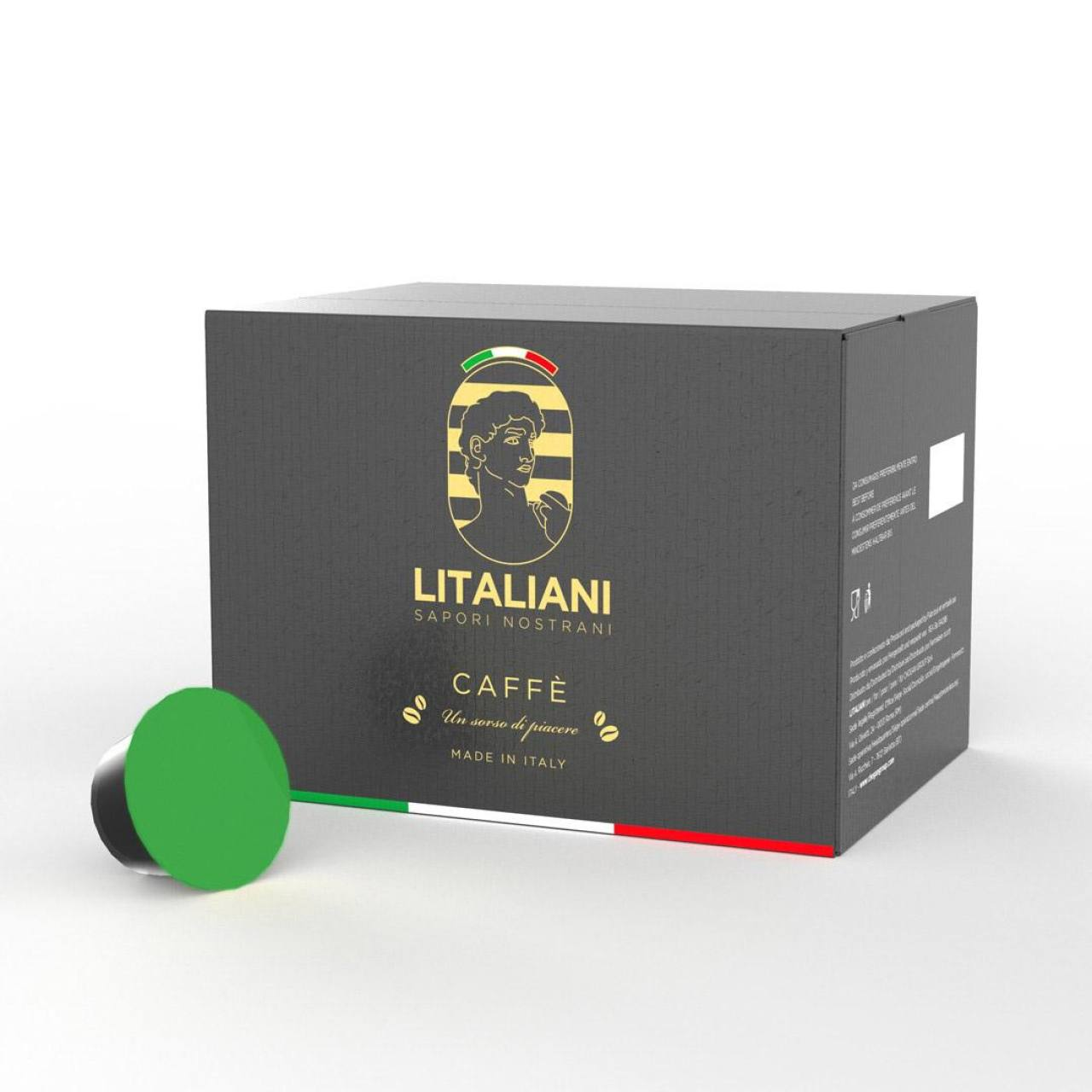 Caffè in capsule compatibili 'Dolce Gusto'® 'Miscela blu' (decaffeinato) 50 pz