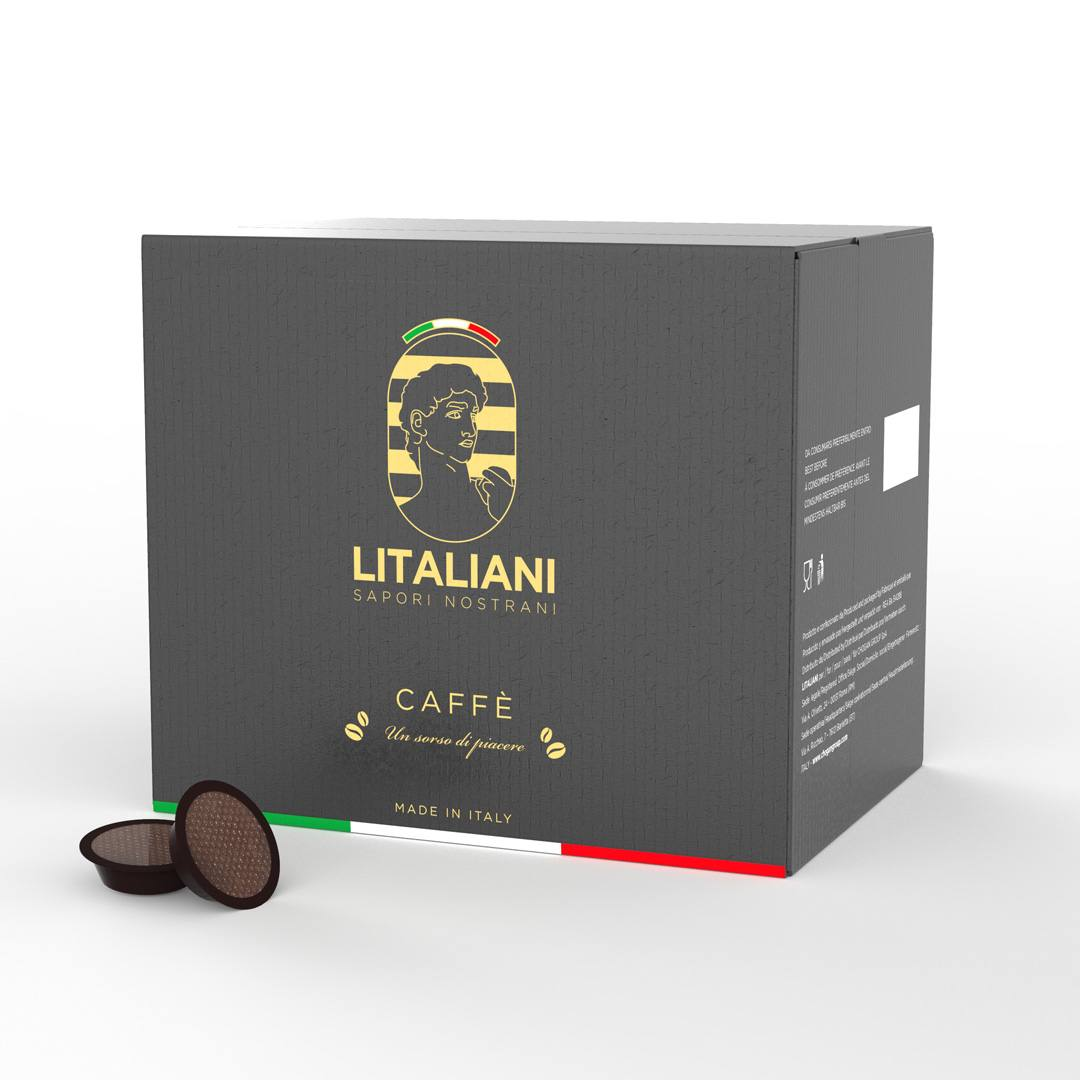 Caffè in capsule compatibili 'Lavazza A Modo Mio' 'Decaffeinato' 100 pz. 100 pezzi