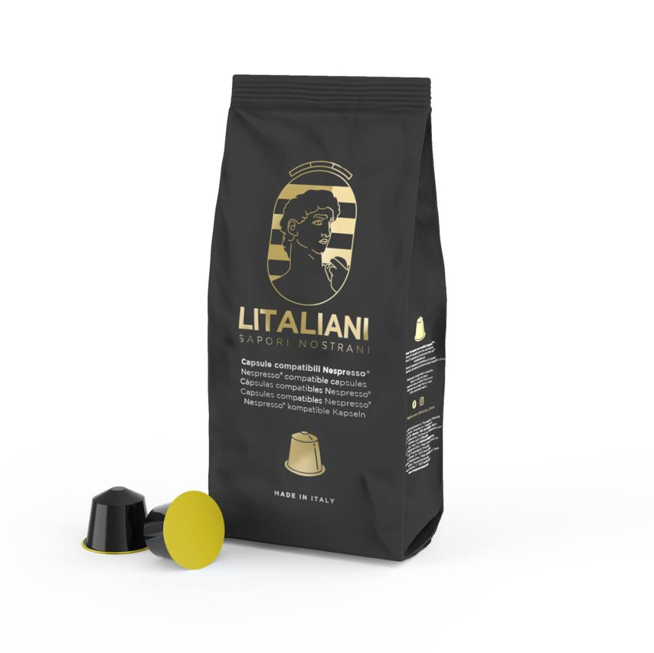 Bevanda in capsule compatibili 'Nespresso' 'Nocciolino' 15 pz